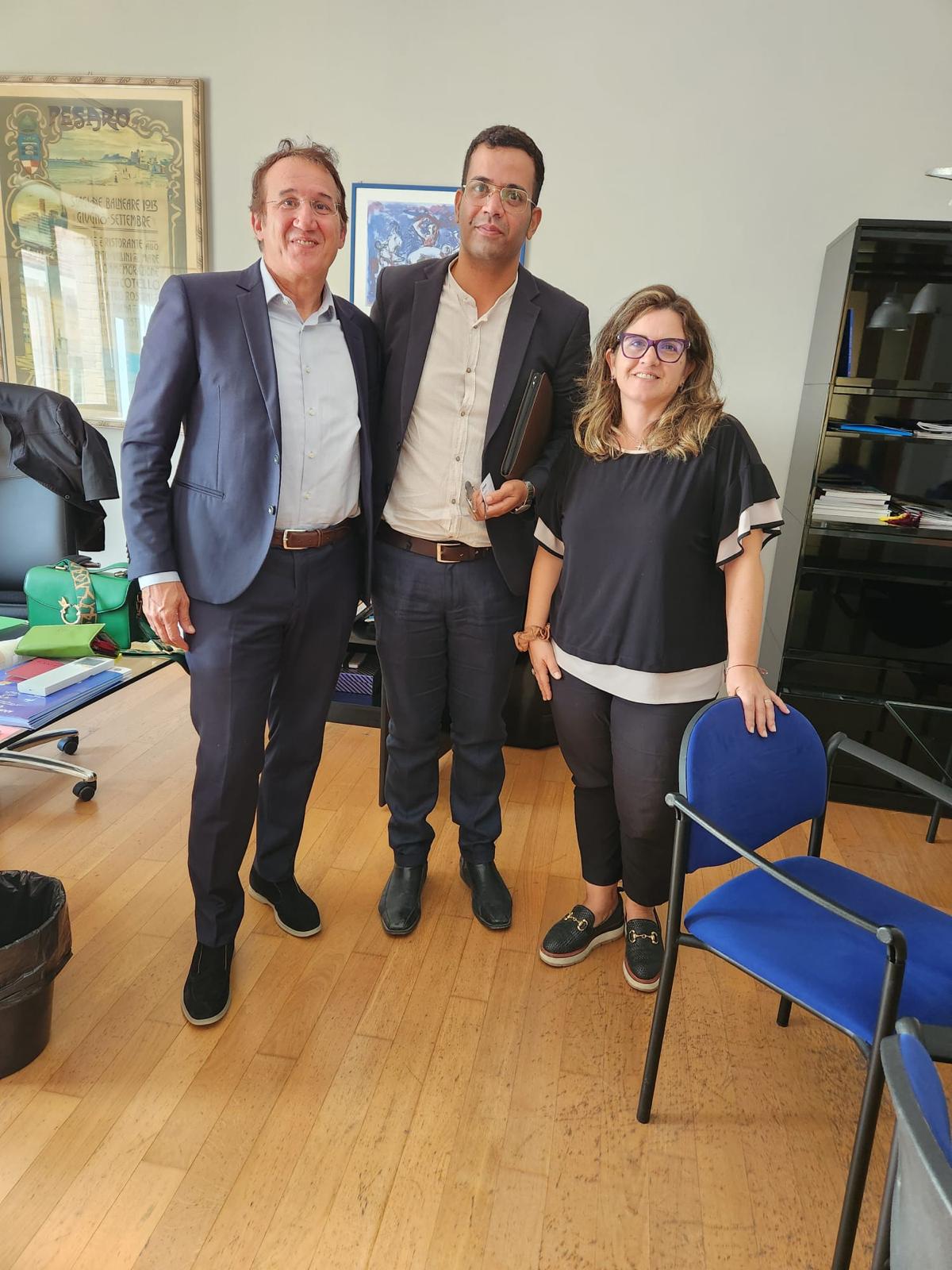 Moussa Habboubi incontro istituzionale