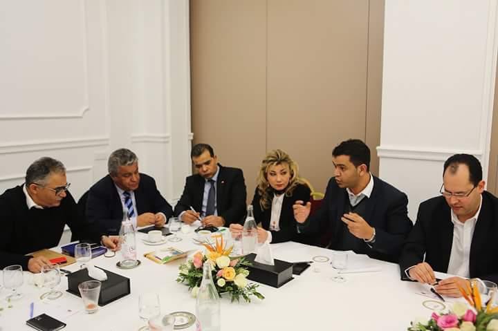 Moussa Habboubi con imprenditori arabi